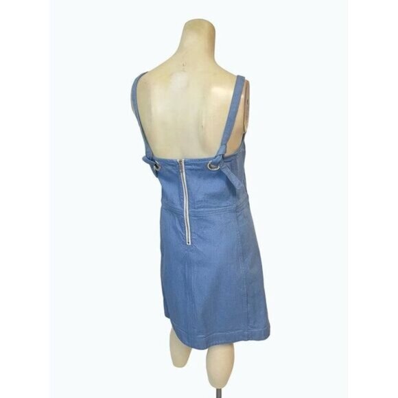 Rag & Bone Suffolk Denim Apron Dress 2 - Picture 3 of 6